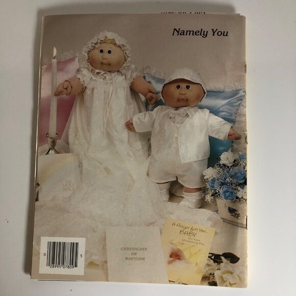 Cabbage Patch Kids Clothes Pattern Books Ready to Cut 7809 and 7810 Vintage - Picture 5 of 5